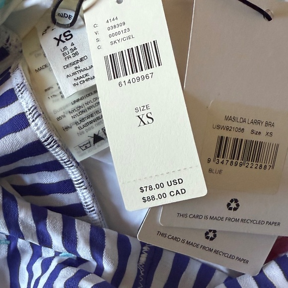 The Upside Gingham Sports Bra - Picture 2 of 2